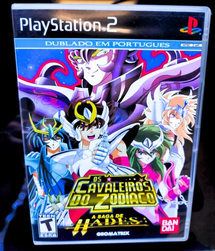 Cavaleiros Do Zodiaco Hades Ps2 + Santuário Dublado Português Playstation 2