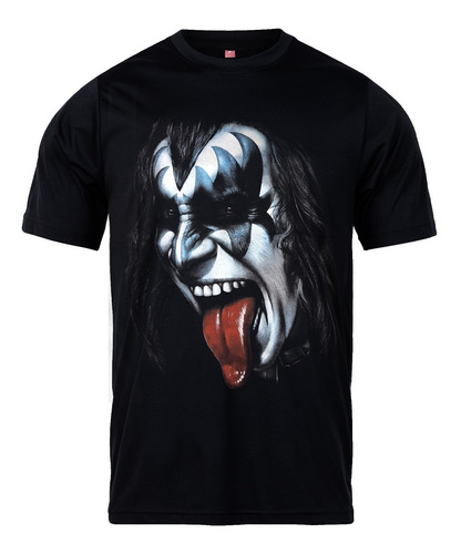 Remera De Algodon Yorkstone Gene Simmons Talles Xs Al Xxl