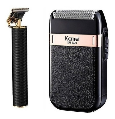 Combo Kemei Trimmer + Shaver + Cabezal Repuesto De Regalo