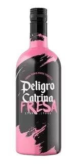 Creme De Tequila Peligro Catrina Fresa Morango 700ml