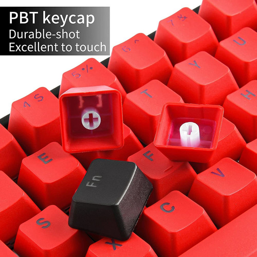 Teclado Mecánico Gk61 Sk61 60 Teclado Para Juegos 60 ...