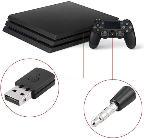 Adaptador Usb Bluetooth De Audio Para Audifonos Ps4 Y Ps5