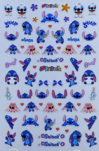 Stickers De Uñas Stitch