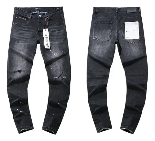 Purple Brand ブラックスキニー29インチ drip swag y2k Purple Brand ブラックスキニー29インチ drip swag y2k Pantalones