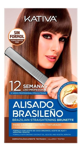 Alisado Brasileño Kativa Oscuro - mL a $566