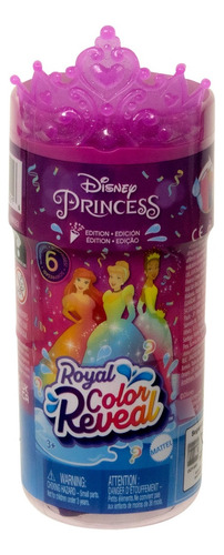 Disney Princess Royal Color Reveal 6 Sorpresas Mattel Serie2
