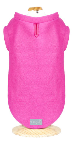 Agasalho De Inverno Soft Pink Tamanho Gg Para Cachorro Até 11kg