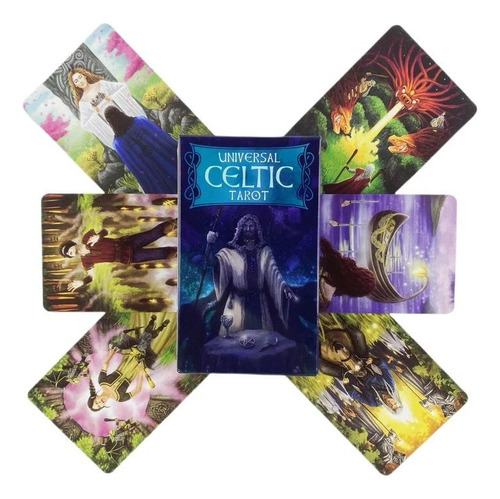 Tarot Universal Celtic Tarot Celta 78 Cartas 10.5 X 6.2 Cm