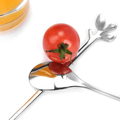 Cucharas De Acero Inoxidable, 19 Cm, Para Café Y Té