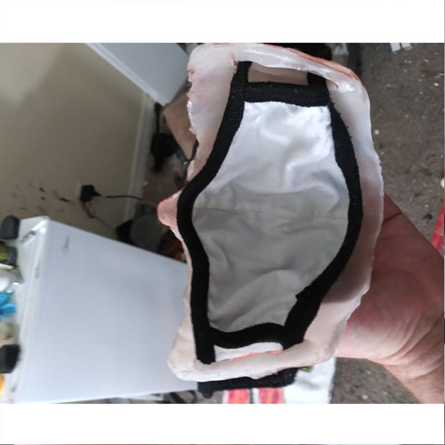 Disfraz Terrorífico De Látex Para Halloween Con Máscara De Z