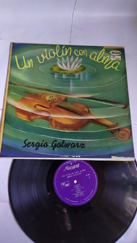 Sergio Golwarz Un Violín Con Alma Disco De Vinil Original 