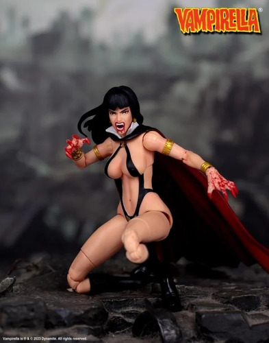 Figura Vampirella (negro) 1/12 Excusiva