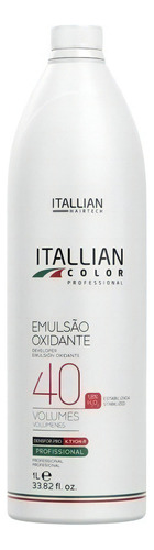 Emulsao Oxidante Itallian Color 40 Volumes Estabilizada 1l Tom Oxi 40 Vol Estabilizada