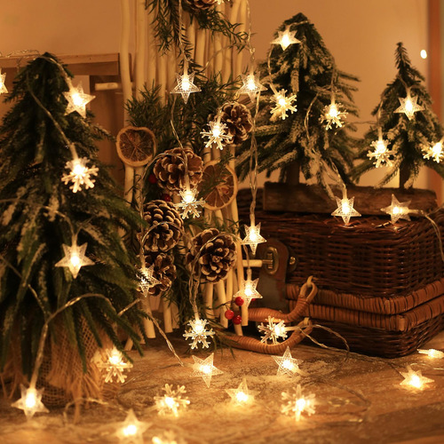 Adorno Cálido Decoración Lámpara De Cadena Para Fiesta