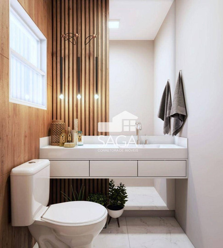 Imagem 12 de 30 de Apenas 85 Mil De Entrada!apartamento Com 2 Dormitórios, 2 Suítes, 2 Vagas À Venda, 88 M² Por R$ 563.481 - Canto Do Forte - Praia Grande/sp - Ap4485