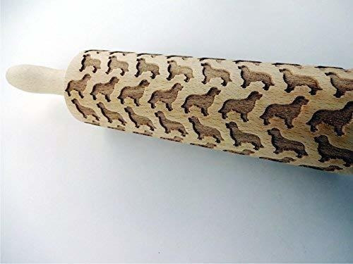 Imagen 4 de 6 de Rodillo De Grabado En Relieve Del Golden Retriever Rodillo G