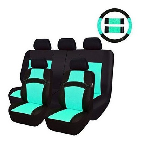 Cubierta Para Asiento De Coche Pase Auto Arco Iris Con Ajust