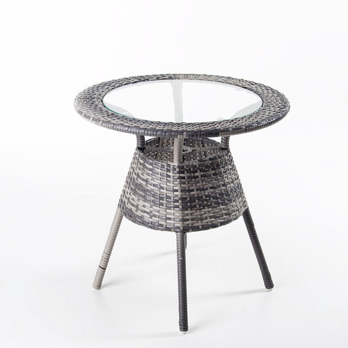 Imagen 7 de 9 de Set Terraza Borneo Gris 3 Pc D-16/b-50