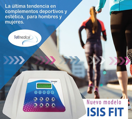Electroestimulador Tekmedical Isis Fit - 16 Electrodos