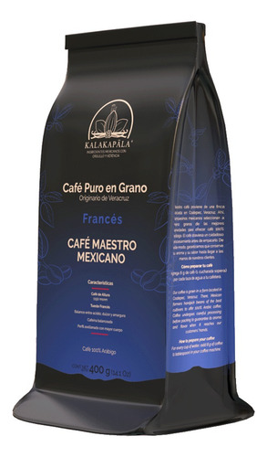 Café Tueste Frances En Grano 400 Gr