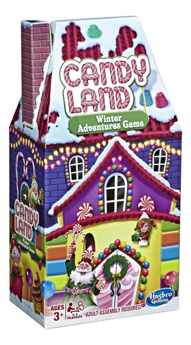 Hasbro Gaming Candy Land Game: Juego De Mesa Winter Adventur