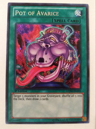 Pot Of Avarice - Secret Rare        Lcjw