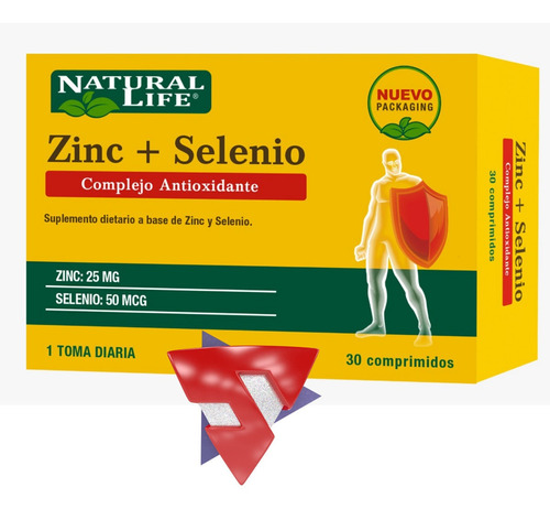 Zinc + Selenio Complejo Antioxidante X 30 Comprimidos