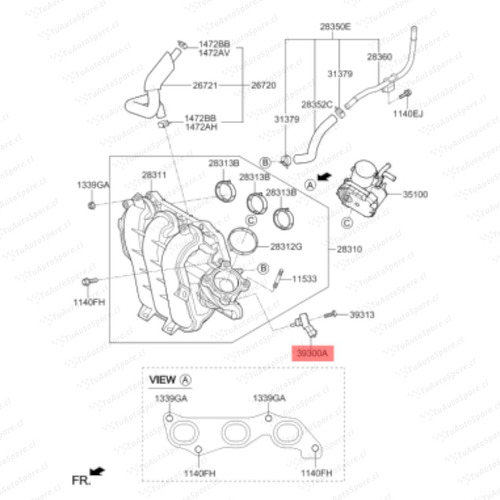Sensor Vacio-map I10 (1.2) 2007-2023