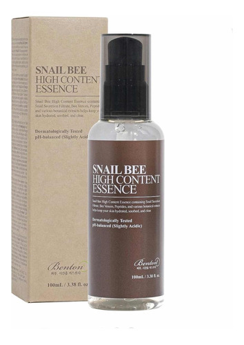 Benton - Snail Bee Essence, Baba Caracol Y Veneno Abeja Momento de aplicación Día/Noche Tipo de piel Todo tipo de piel