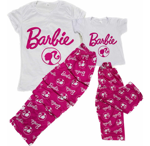 Pijama Barb1e Mujer Y Niñas