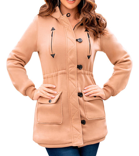 Chaqueta Neith Beige Para Mujer Croydon