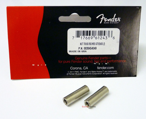 Fender Mim Bass Jazz O Pbass Nut Truss Rod, Tuerca Para Alma