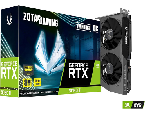 Tarjeta De Video Nvidia Geforce Rtx 3060 Ti 8gb Zotac Twin