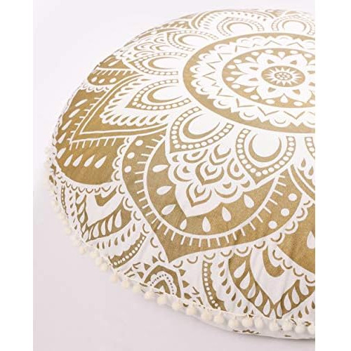 Funda De Cojín Cojín De Suelo Hippie Mandala Grande, ...