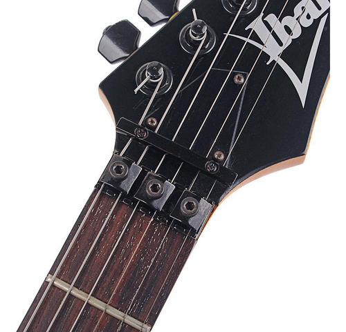A Electric Guitar String Retainer Bar + Locking Nut Negro