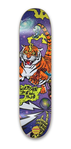 Tabla Skate Woodoo Maple Deck Iluminati Pro Bowl Street