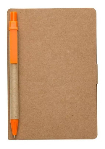 Imagem 3 de 5 de Kit 15 Unid.bloco De Anotações Ecológico + Caneta
