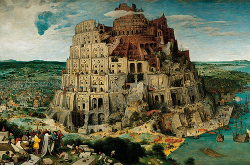 Bruegel Torre De Babel Mini Rompecabezas 1000 Piezas Tomax