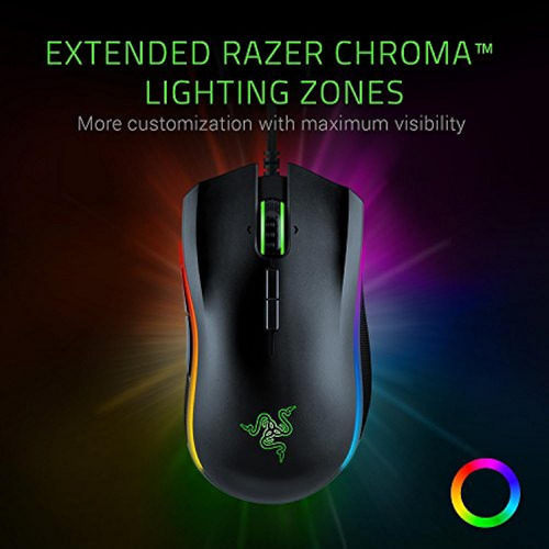 Razer Mamba Elite Wired Gaming Mouse: Sensor Óptico De 16,00