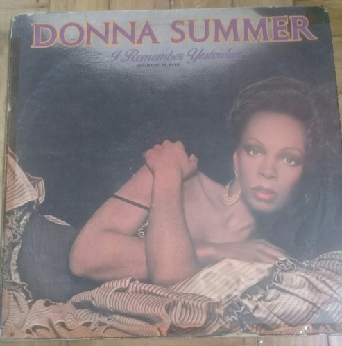 Vinilo Donna Summer I Remenber Yesterday Recuerdo El Ayer