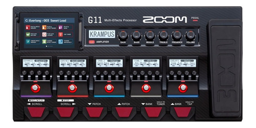 Zoom G11 Pedalera Multiefecto Táctil P Guitarra Eléctrica