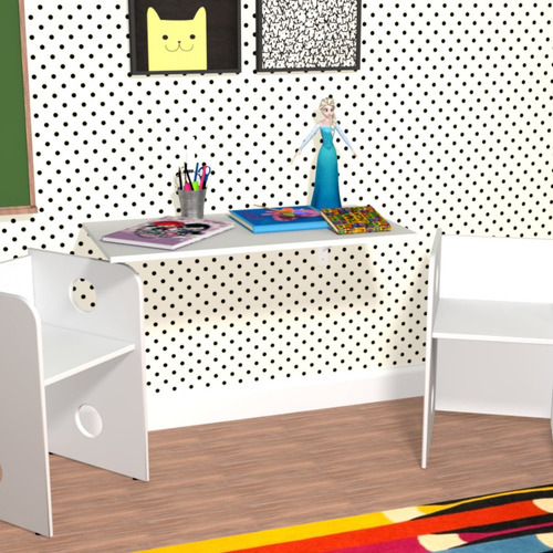 Mesa Suspensa De Parede Dobrável Com Suporte Krok Kit Gd