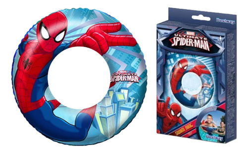 Salvavidas Inflable Pileta Disney Marvel 56cm Bestway