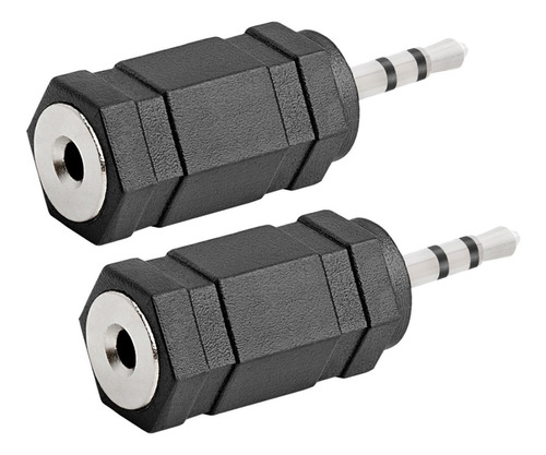 Conectores Adaptadores Plug Hembra3.5mm Macho 2.5mm Estereo