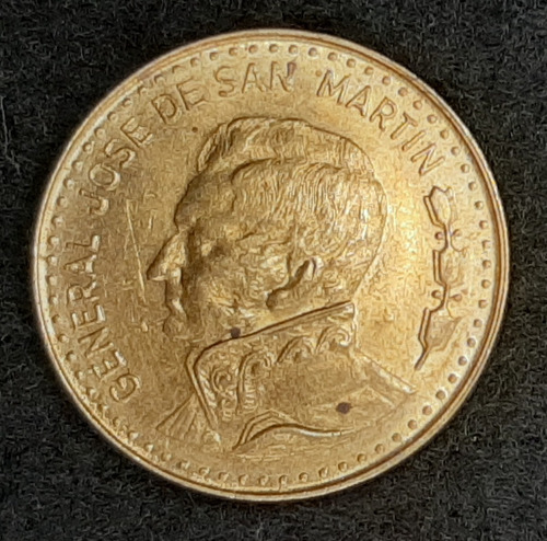 Moneda Antigua Argentina Año 1981 100 Pesos 