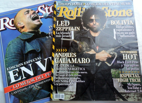 Rolling Stone 104 Calamaro * Led Zeppelin * Pepsi Music 2006