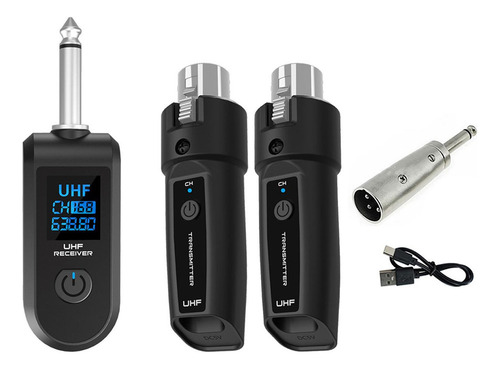 Cx De Micrófono Transmisor Y Receptor De Audio 1 Con 2