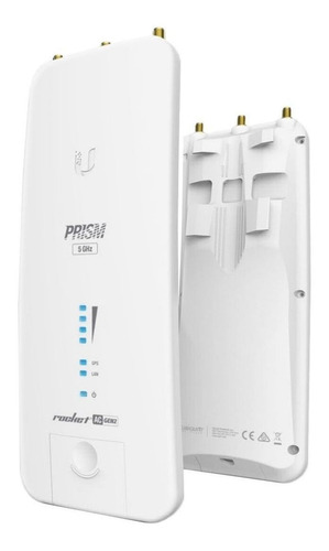 Imagen 6 de 6 de Access point exterior, WMM, PtMP, PtP Ubiquiti Rocket Prism AC Gen2 RP-5AC-Gen2 blanco