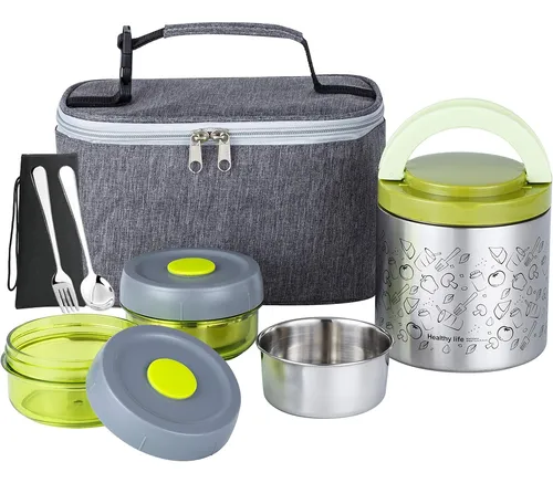 comprar Juego De Loncheras Lille Home, Un Bento\u002Faperitivo Con Ais...