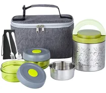 Comprar Juego De Loncheras Lille Home, Un Bento\u002Faperitivo Con Ais...